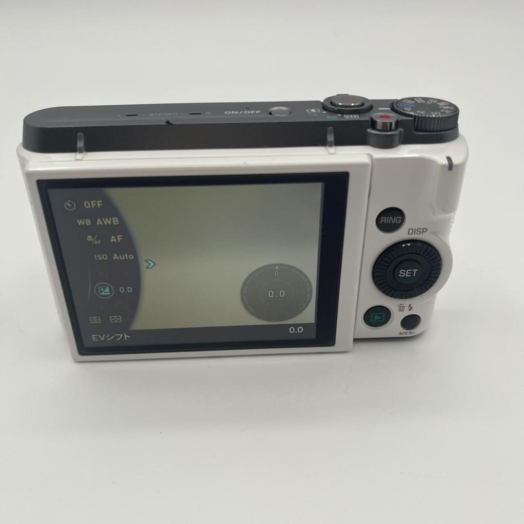 CASIO EX-ZR1100 ホワイト　コンデジ　カメラ カシオ EXILIM