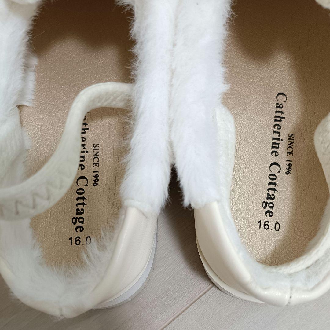 キャサリンコテージ着物ワンピ＋被布セット＋スリッポン　七五三　100