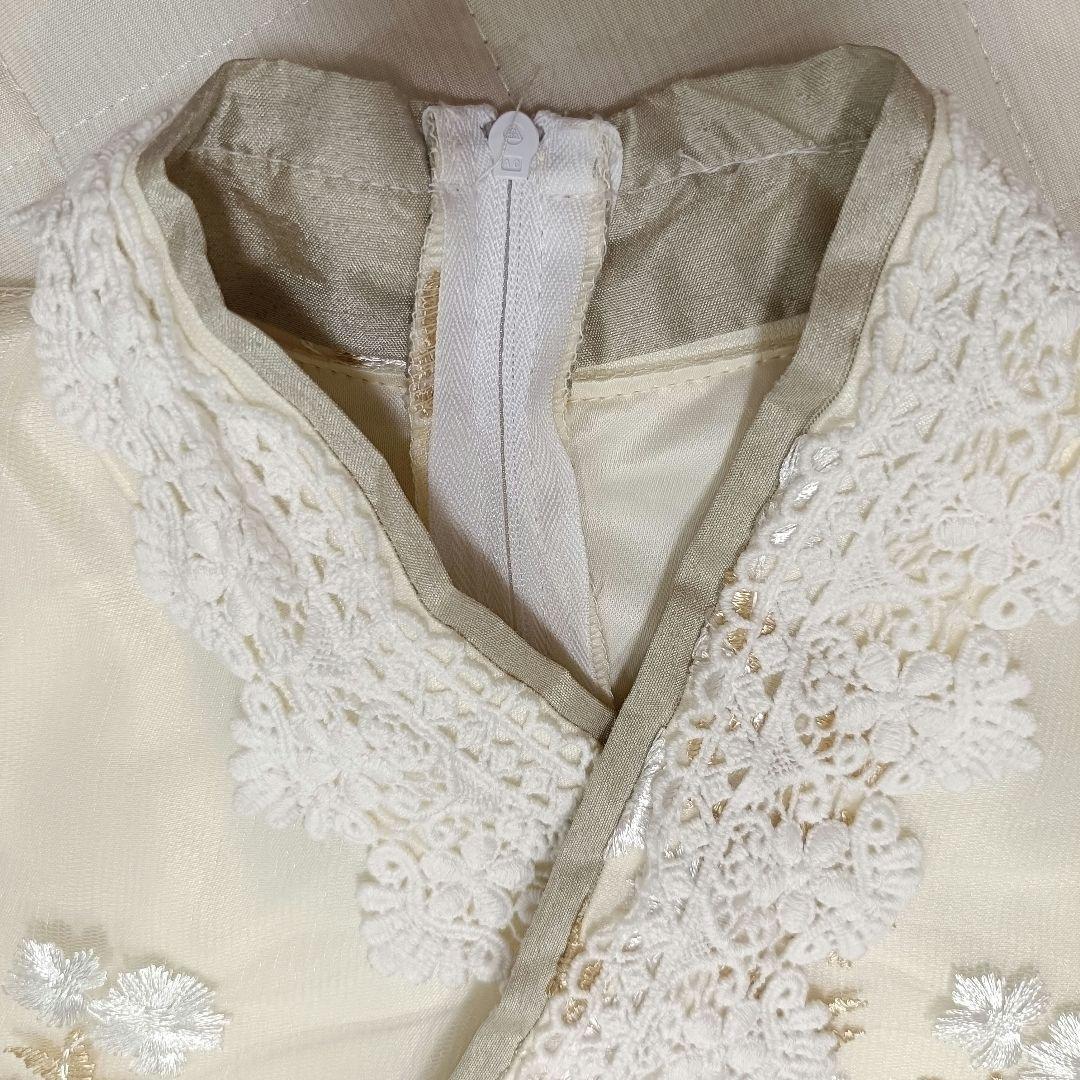 キャサリンコテージ着物ワンピ＋被布セット＋スリッポン　七五三　100