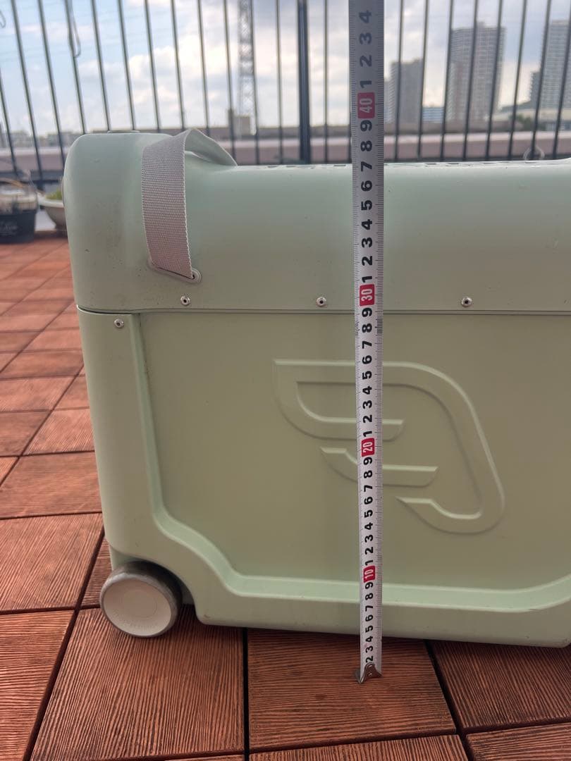 むむ　ジェットキッズ BY ストッケ ベッドボックス（グリーン） 中古