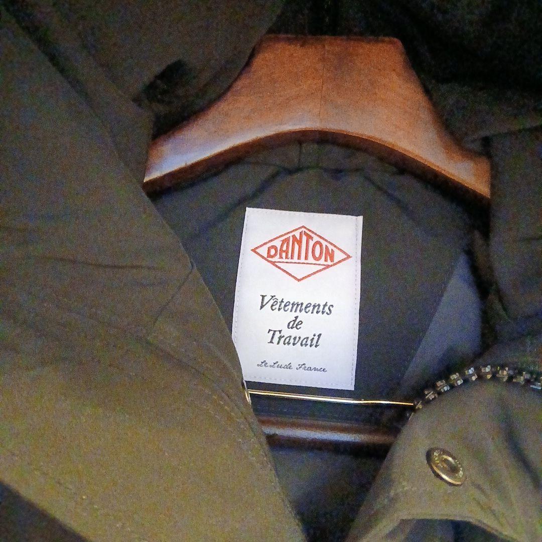 DANTON ブラックキルトダウンジャケット　36Size
