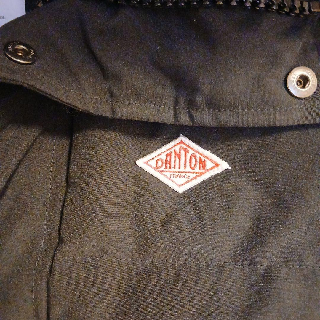 DANTON ブラックキルトダウンジャケット　36Size