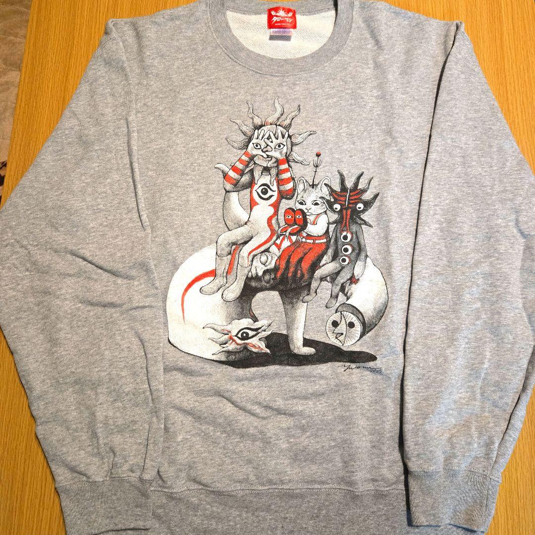 ヒグチユウコ タローマン トレーナー スウェット L