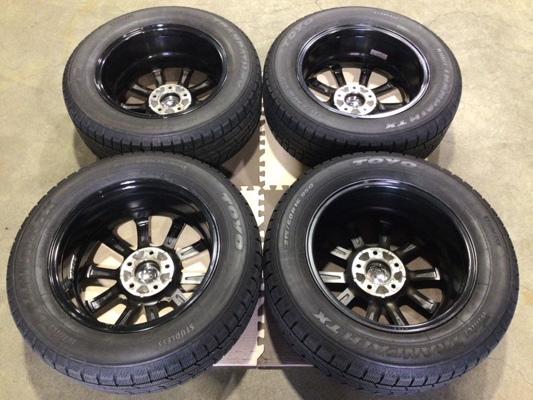 深溝 激安 215/60R16 TOYO スタッドレス 社外アルミ 4本 送料込