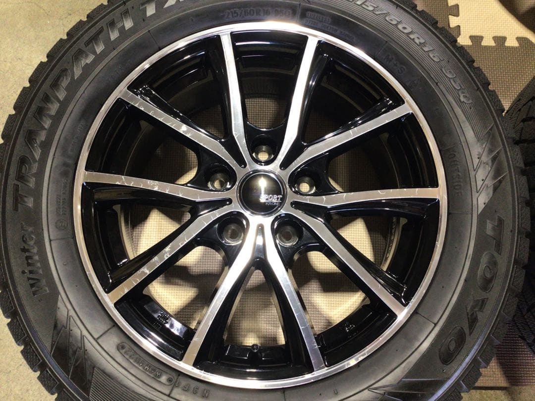 深溝 激安 215/60R16 TOYO スタッドレス 社外アルミ 4本 送料込