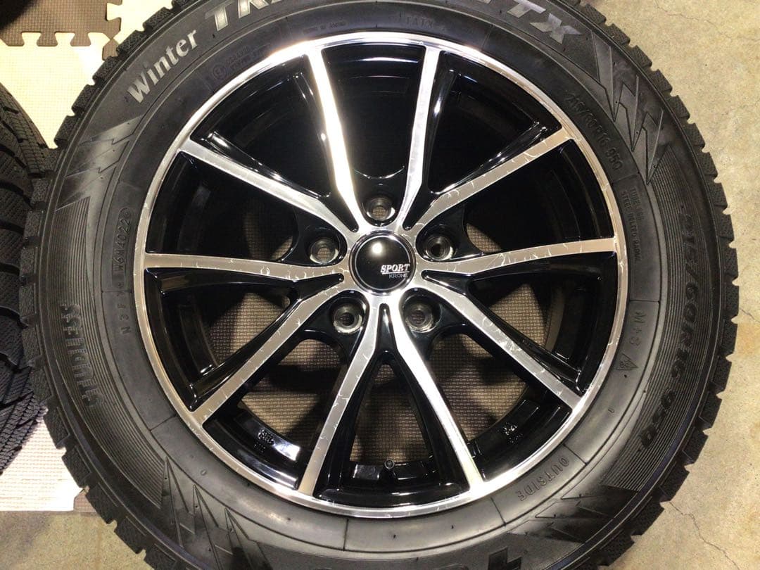 深溝 激安 215/60R16 TOYO スタッドレス 社外アルミ 4本 送料込