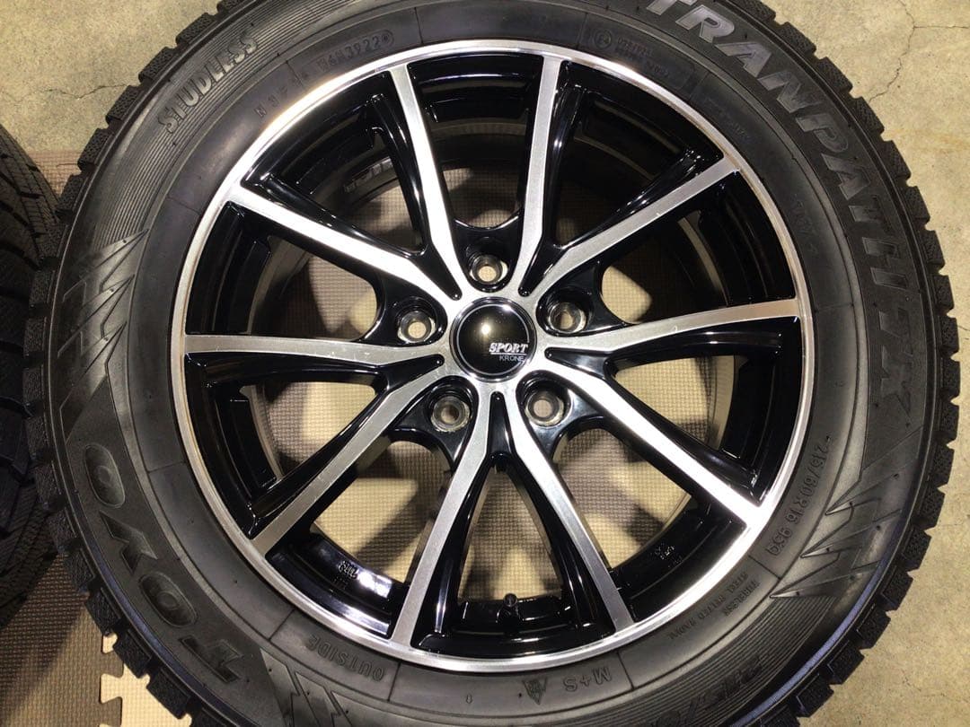 深溝 激安 215/60R16 TOYO スタッドレス 社外アルミ 4本 送料込