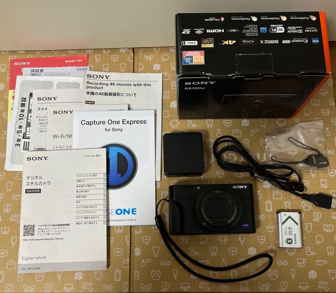 ソニー　サイバーショット　Sony DSC-RX100M4