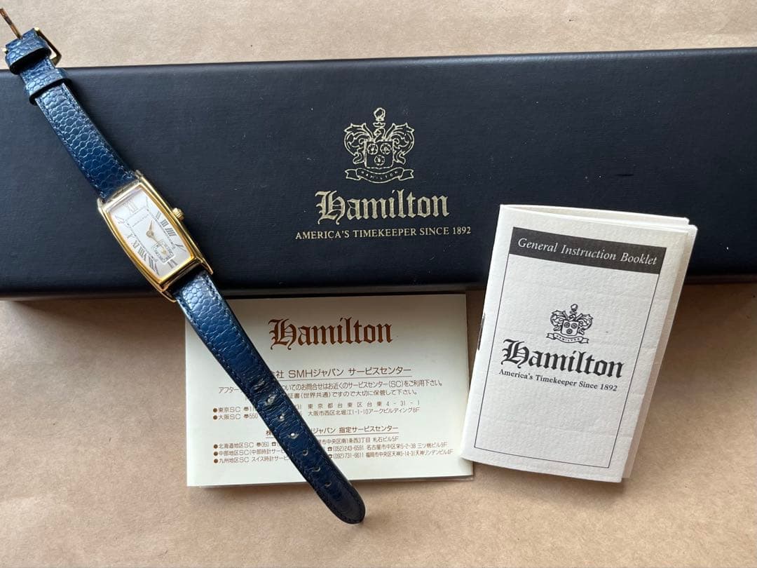 【ハミルトン】カーライル 腕時計 HAMILTON 希少 90' レディース