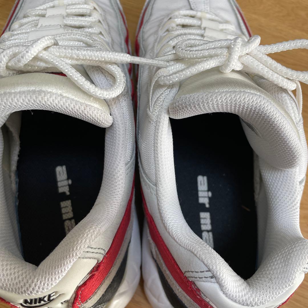 中古NIKE AIR MAX 95 White/Red/Grey 28cm