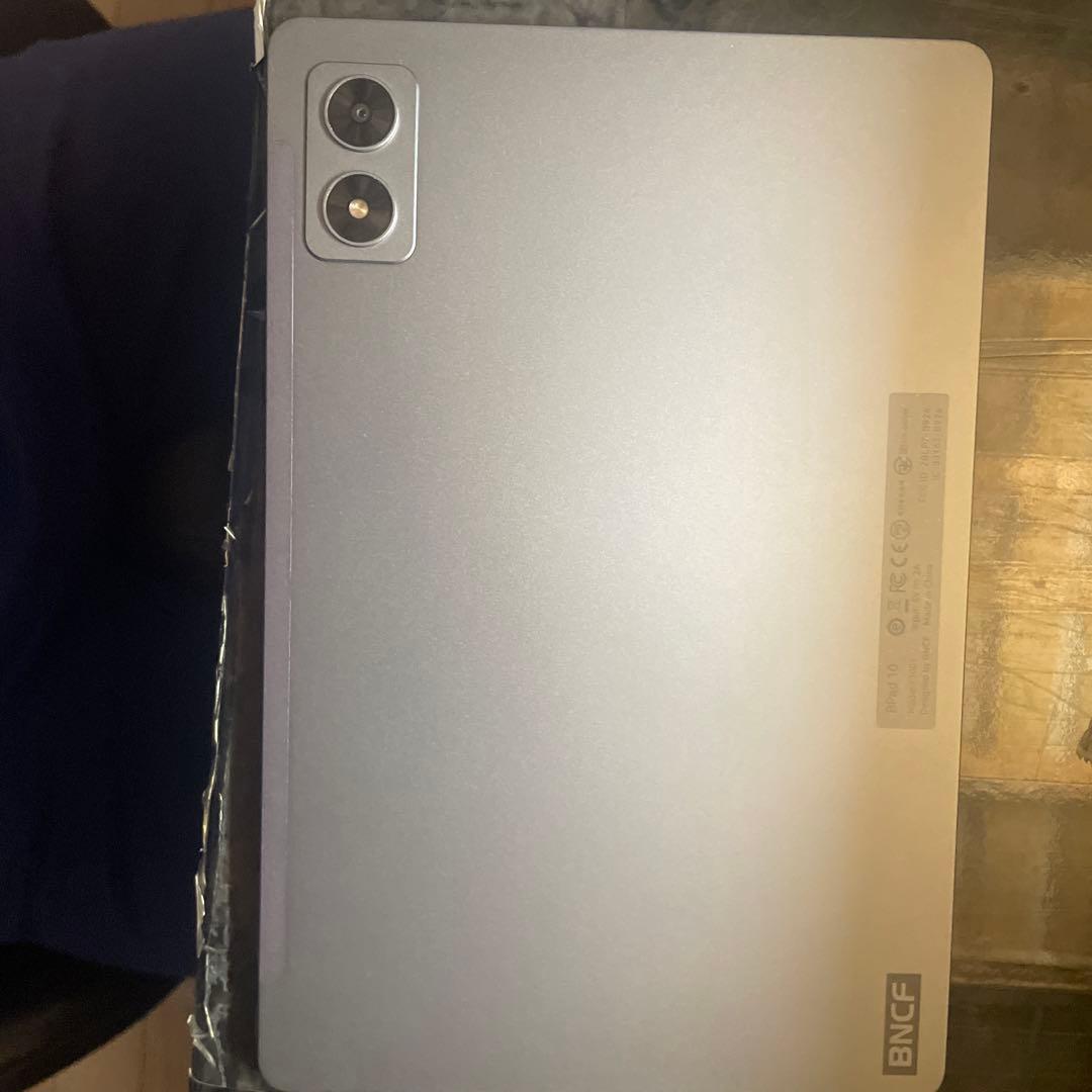 圧倒的美品 ソフトハードケース、フィルム付きBNCF シルバー 大画面タブレット