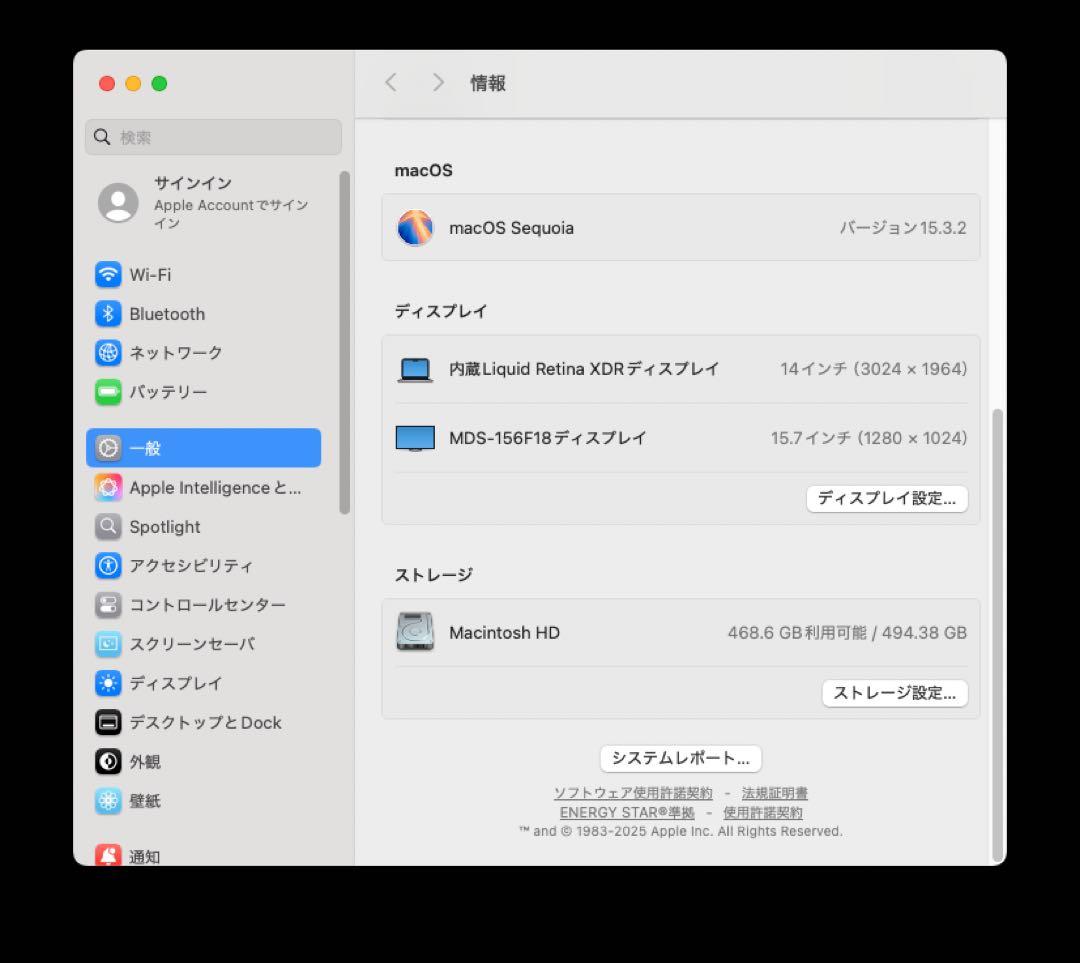 ジャンク MacBook Pro M1 Pro/16GB/500GB グレイ