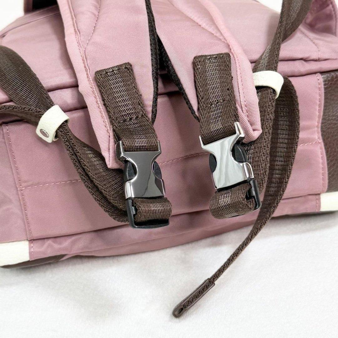 【新品未使用】 オロビアンコ ビジネスリュック ナイロン ピンク PC収納可
