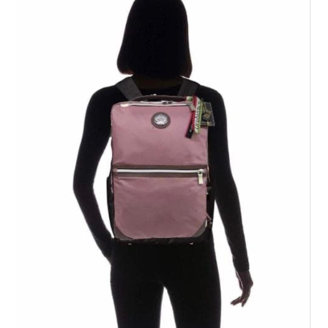 【新品未使用】 オロビアンコ ビジネスリュック ナイロン ピンク PC収納可