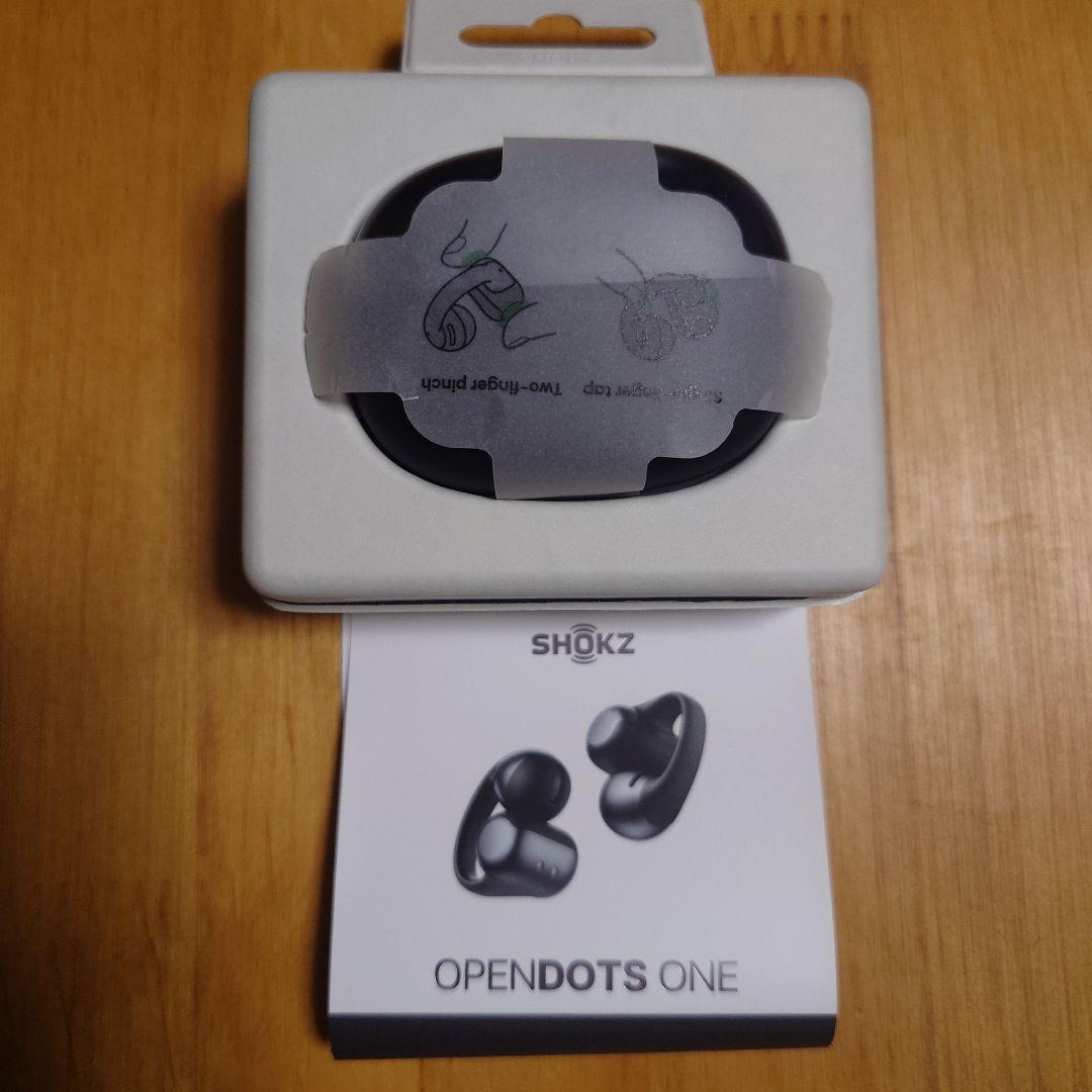 SHOKZ OpenDots ONE BLACK 2025年10月購入品