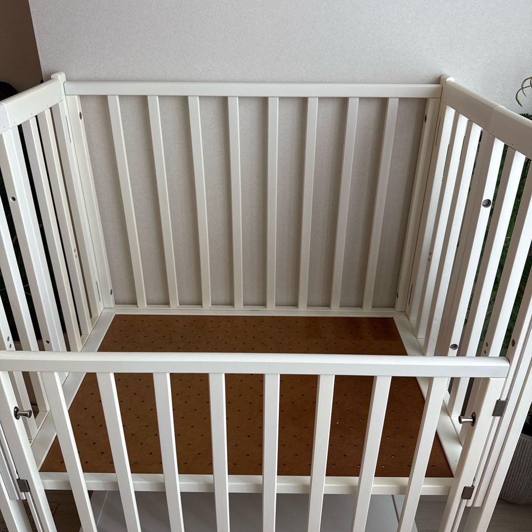 KATOJI ミニベット　折りたたみ　プチバニラ ベビーベッド