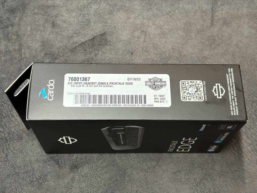 【新品未使用】バイクインカムPACKTALK EDGE cardo