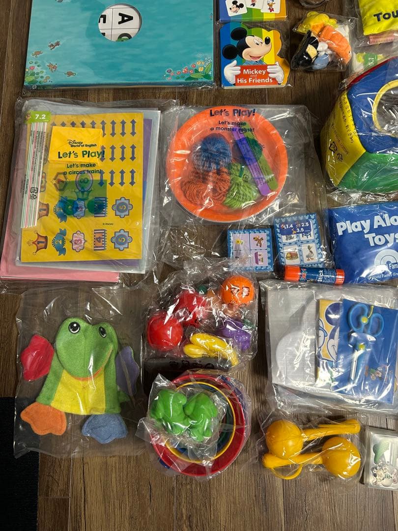 DWEディズニー英語システム　プレイアロングセット