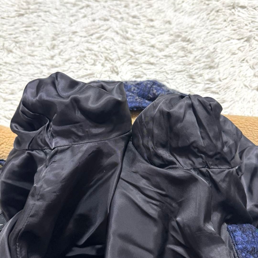 未使用級 ポールスミス 襟ボア 2way ブークレウール ジャケット コート