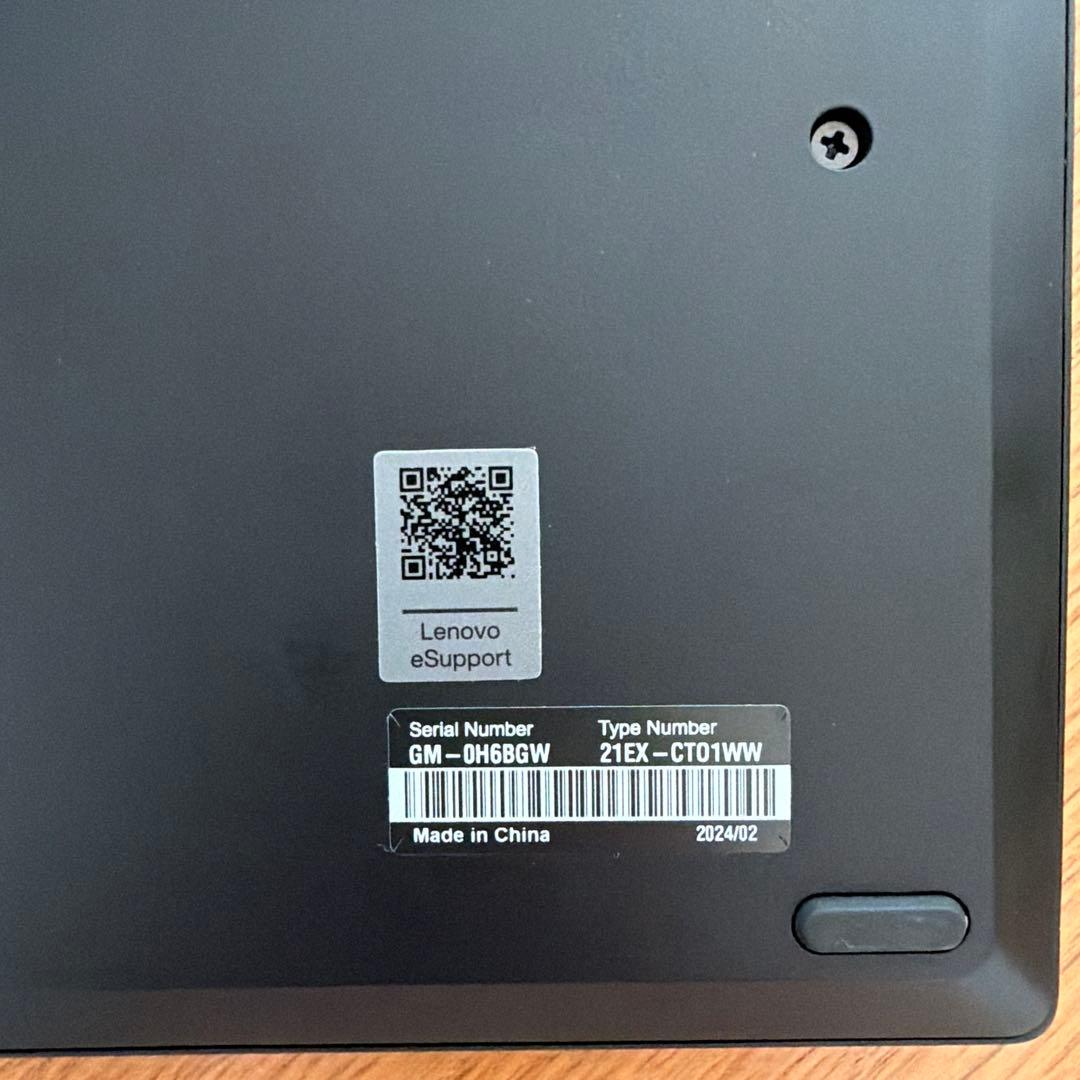 Windowsノート本体 ThinkPad X13 Gen 4 21EXCTO1WW 512GB/16GB