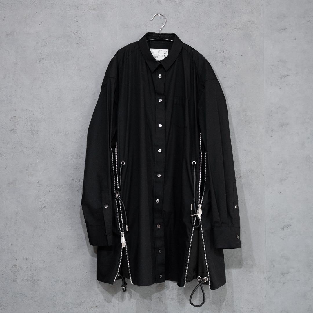 Sacai 19SS Contrast Panel Dress Size 2 黒