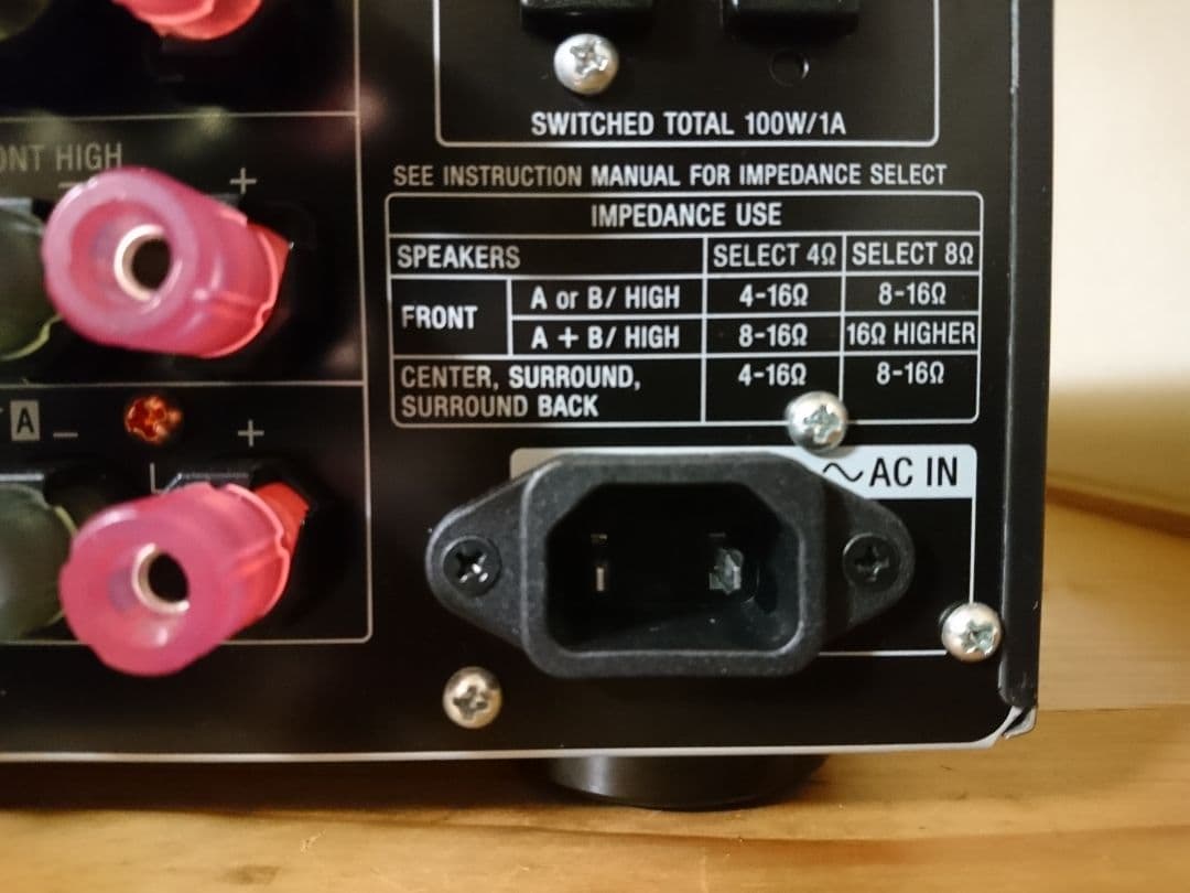 TA-DA5600ES SONY AVアンプ 動作ok リモコン有