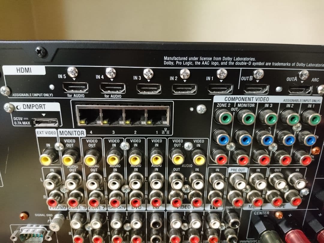 TA-DA5600ES SONY AVアンプ 動作ok リモコン有