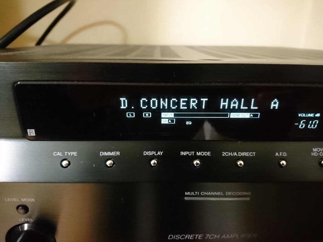 TA-DA5600ES SONY AVアンプ 動作ok リモコン有