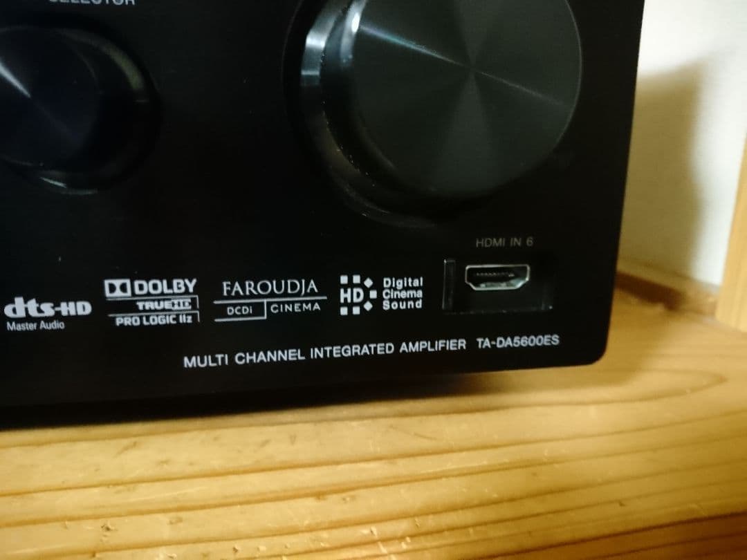 TA-DA5600ES SONY AVアンプ 動作ok リモコン有
