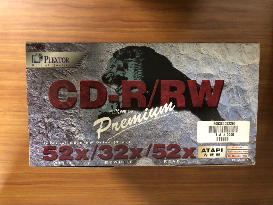 内蔵型光学ドライブ PLEXTOR CD-R/RW Premium PX-W5232TA/NE