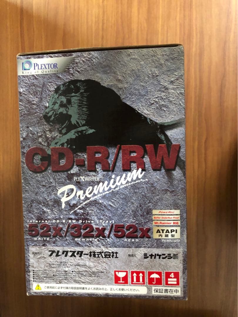 内蔵型光学ドライブ PLEXTOR CD-R/RW Premium PX-W5232TA/NE