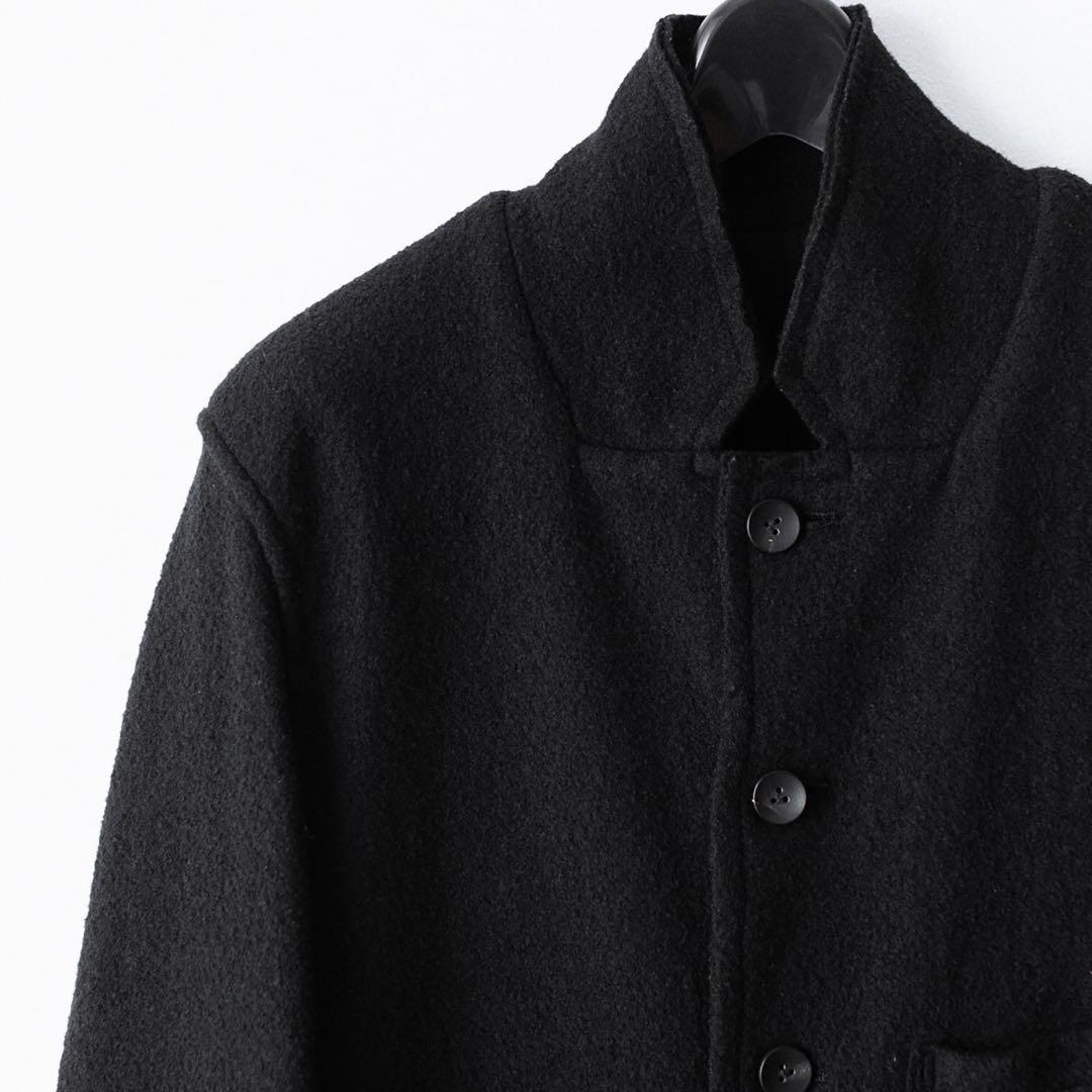 The Viridi-anne 圧縮ウールジャケット　ブラック サイズ2