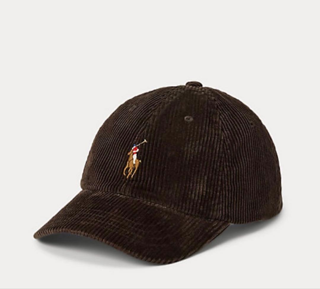 POLO RALPH LAURENポロラルフローレンコーデュロイボールキャップ