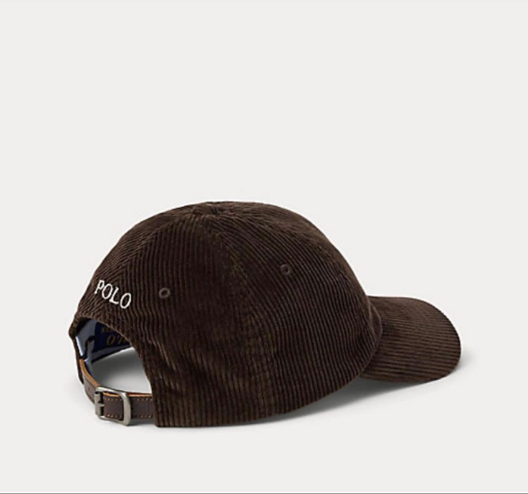 POLO RALPH LAURENポロラルフローレンコーデュロイボールキャップ