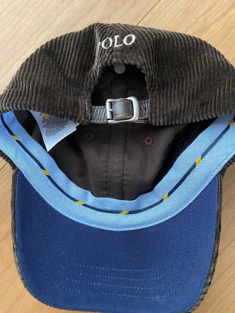 POLO RALPH LAURENポロラルフローレンコーデュロイボールキャップ