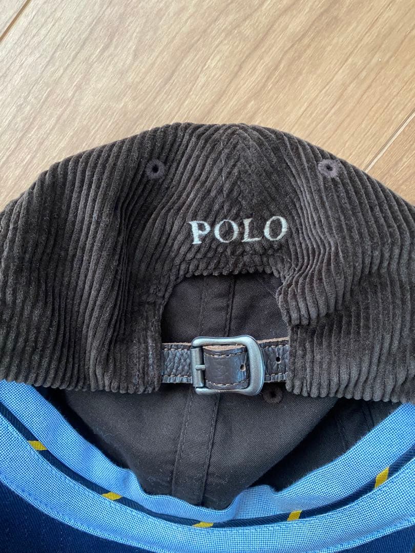 POLO RALPH LAURENポロラルフローレンコーデュロイボールキャップ