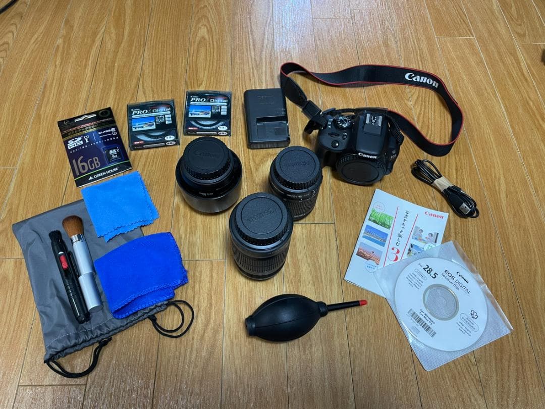 Canon EOS Kiss X7 [デジタル一眼レフカメラ] +レンズ+α