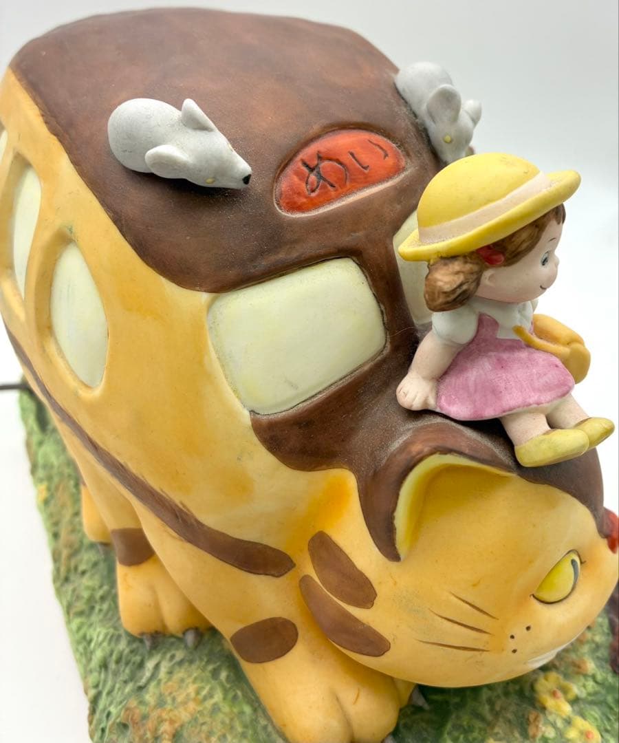 【希少】セキグチ 二馬力 となりのトトロ ネコバス（全員集合）オルゴール