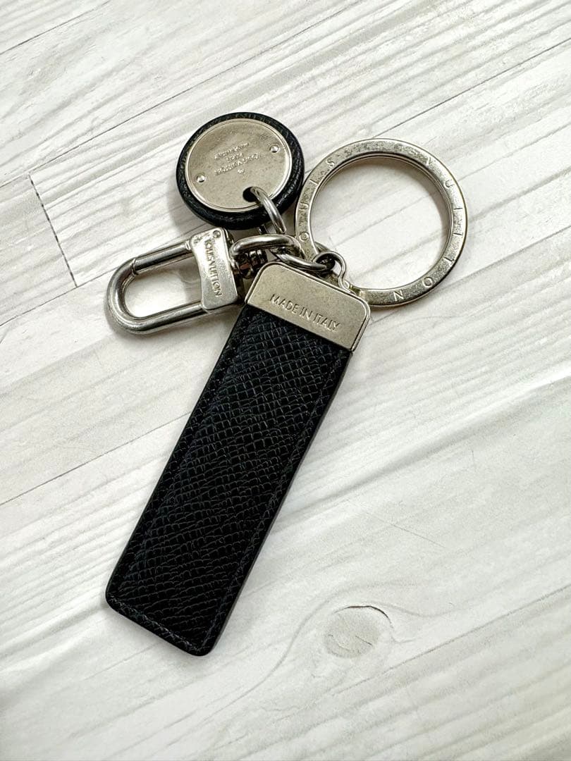 【美品】Louis Vuitton ポルトクレ　キーリング　M80237 レザー