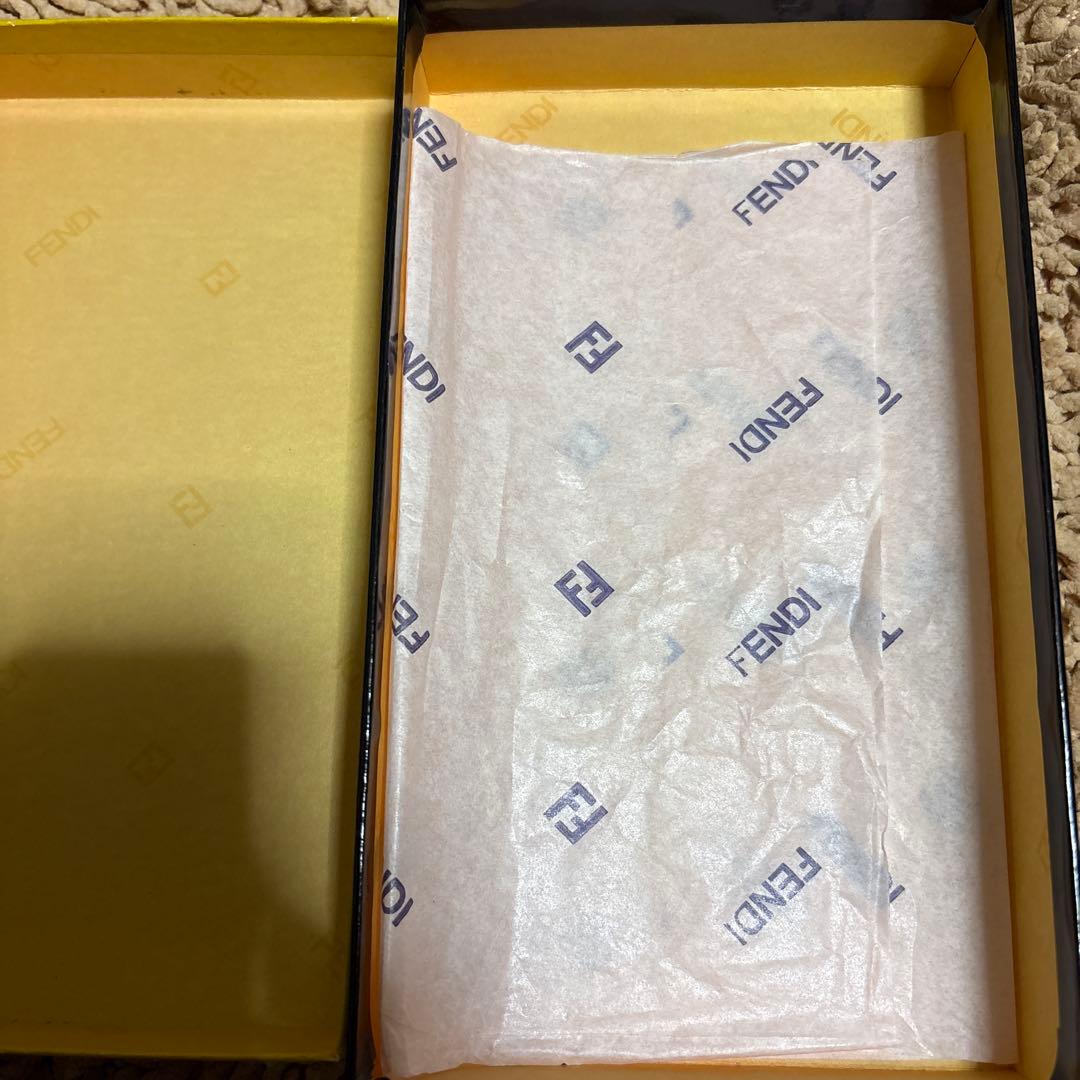 オールド FENDI キャンバス ズッカ柄　長財布 箱付き