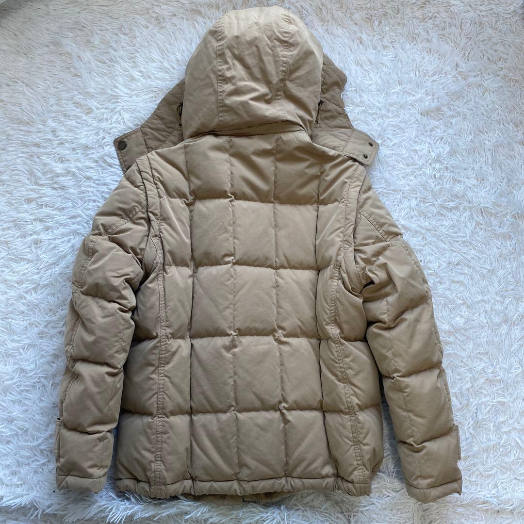 バーバリー　3WAY ダウンジャケット　ダウンベスト　ベージュ　メガチェック M