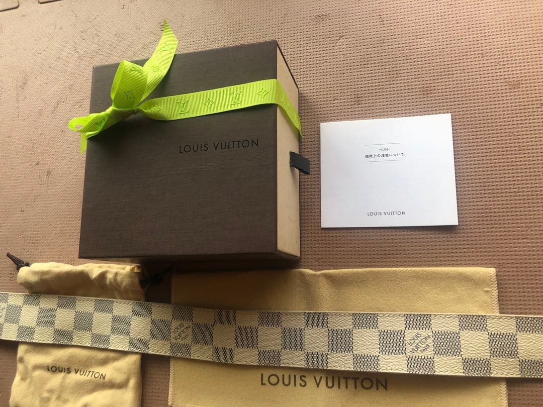 LOUIS VUITTON ダミエ ベルト/ルイヴィトン