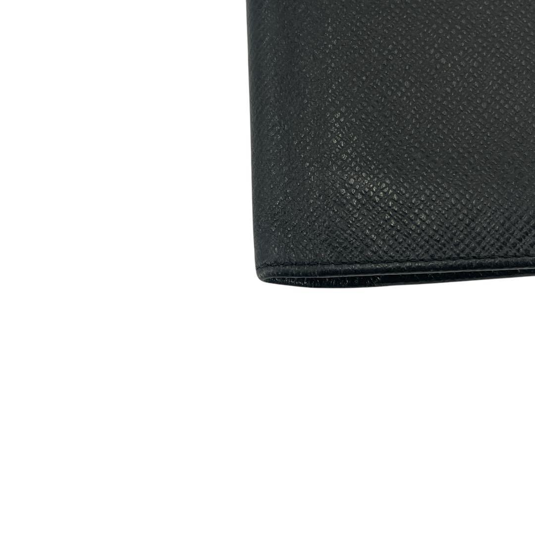 ルイヴィトン　長財布　タイガ　ポルトフォイユ・ブラザ　プラザ　レザー　ブラック