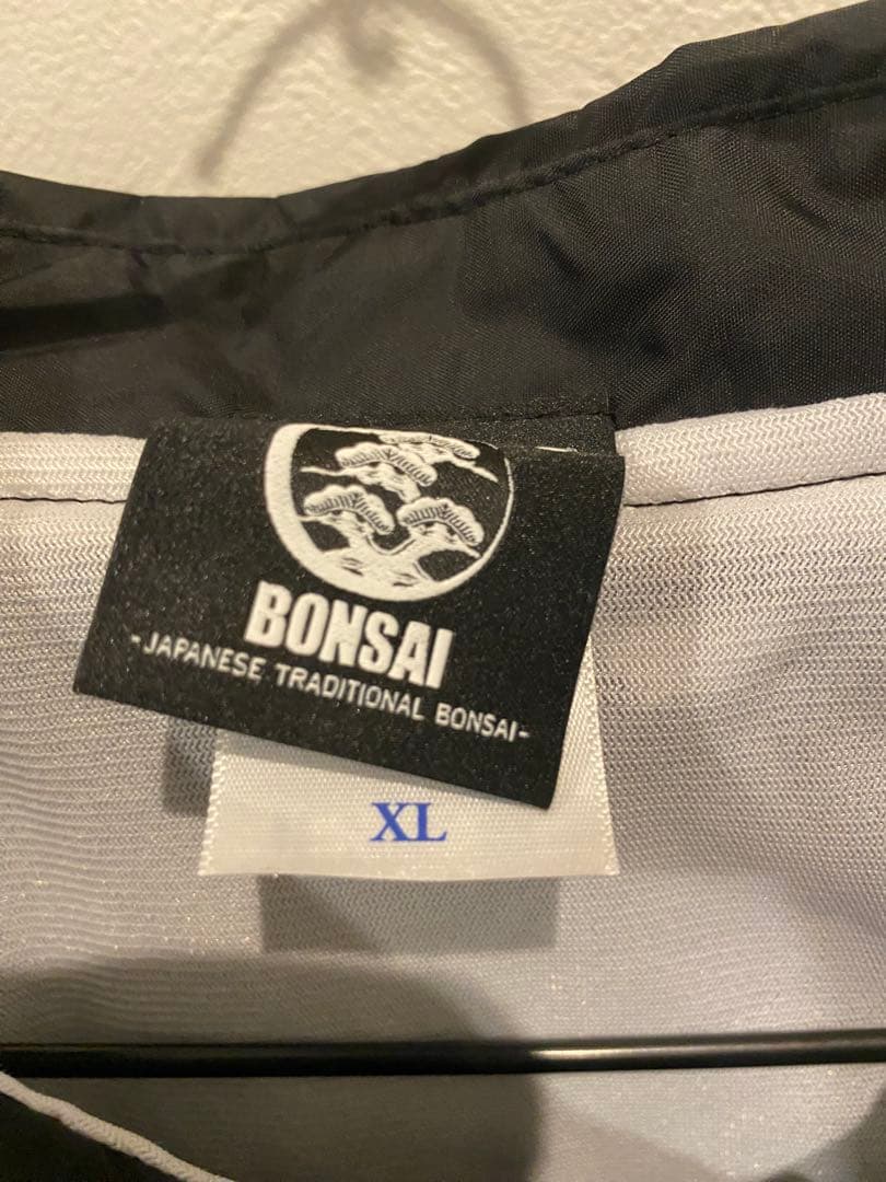 tradman's bonsai 刺繍コーチジャケット　XL ブラック