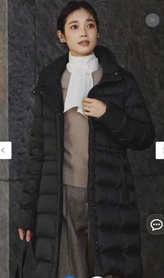 23区 黒 ダウンジャケット 36