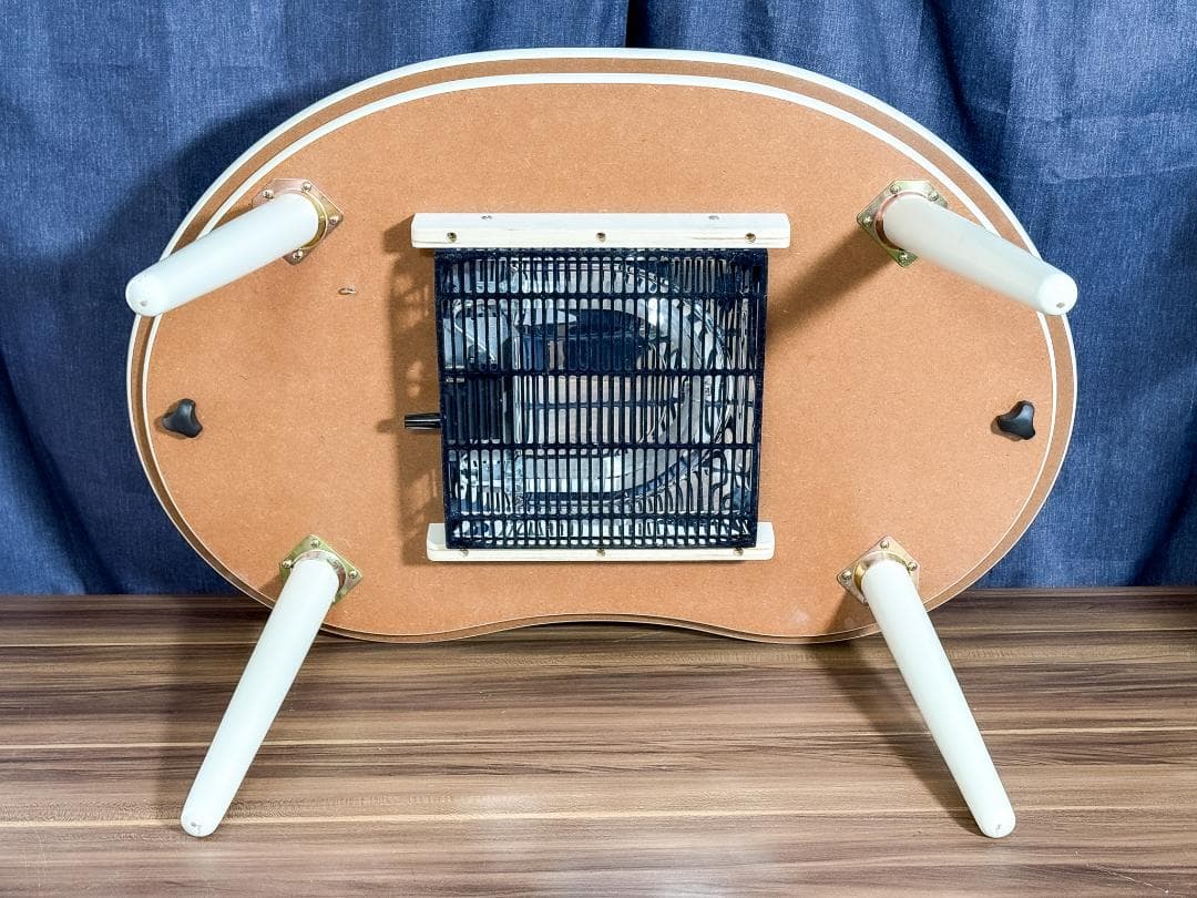 2023年製 ニトリ リビングこたつ GC22 9060 WW 豆型テーブル