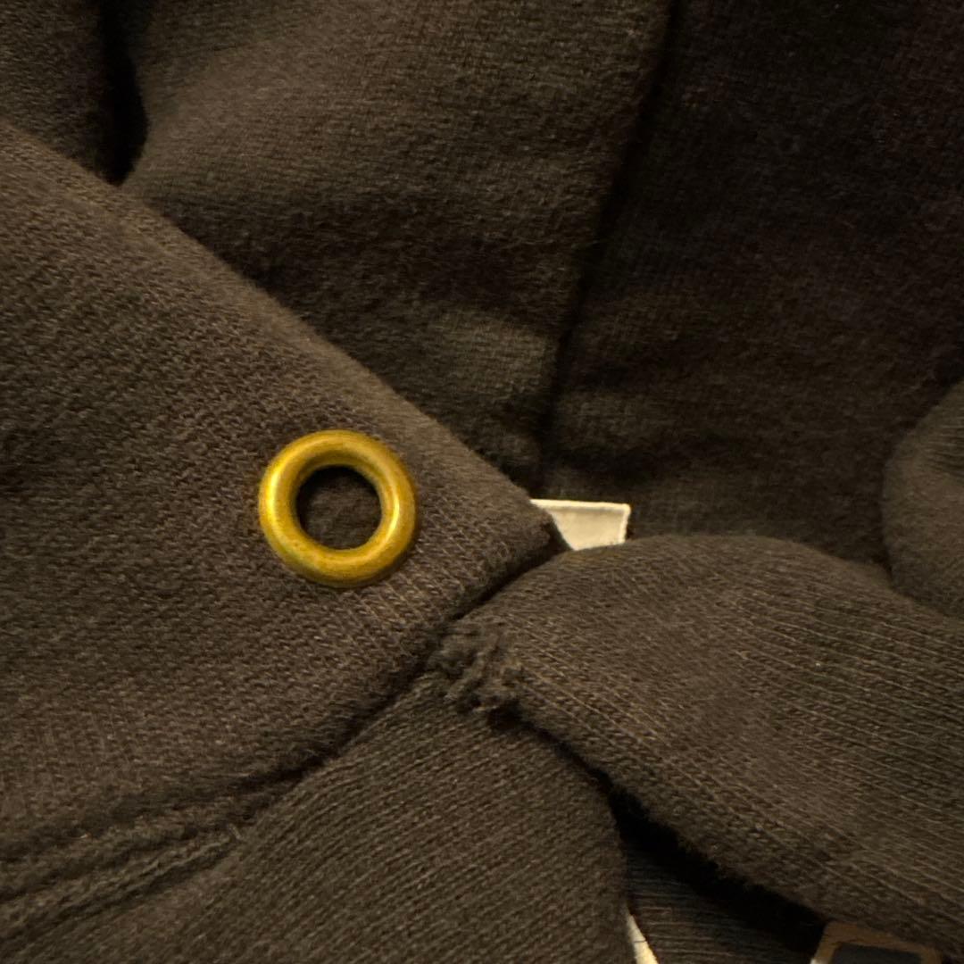 90s Champion Reverse Weave ブラック パーカー L