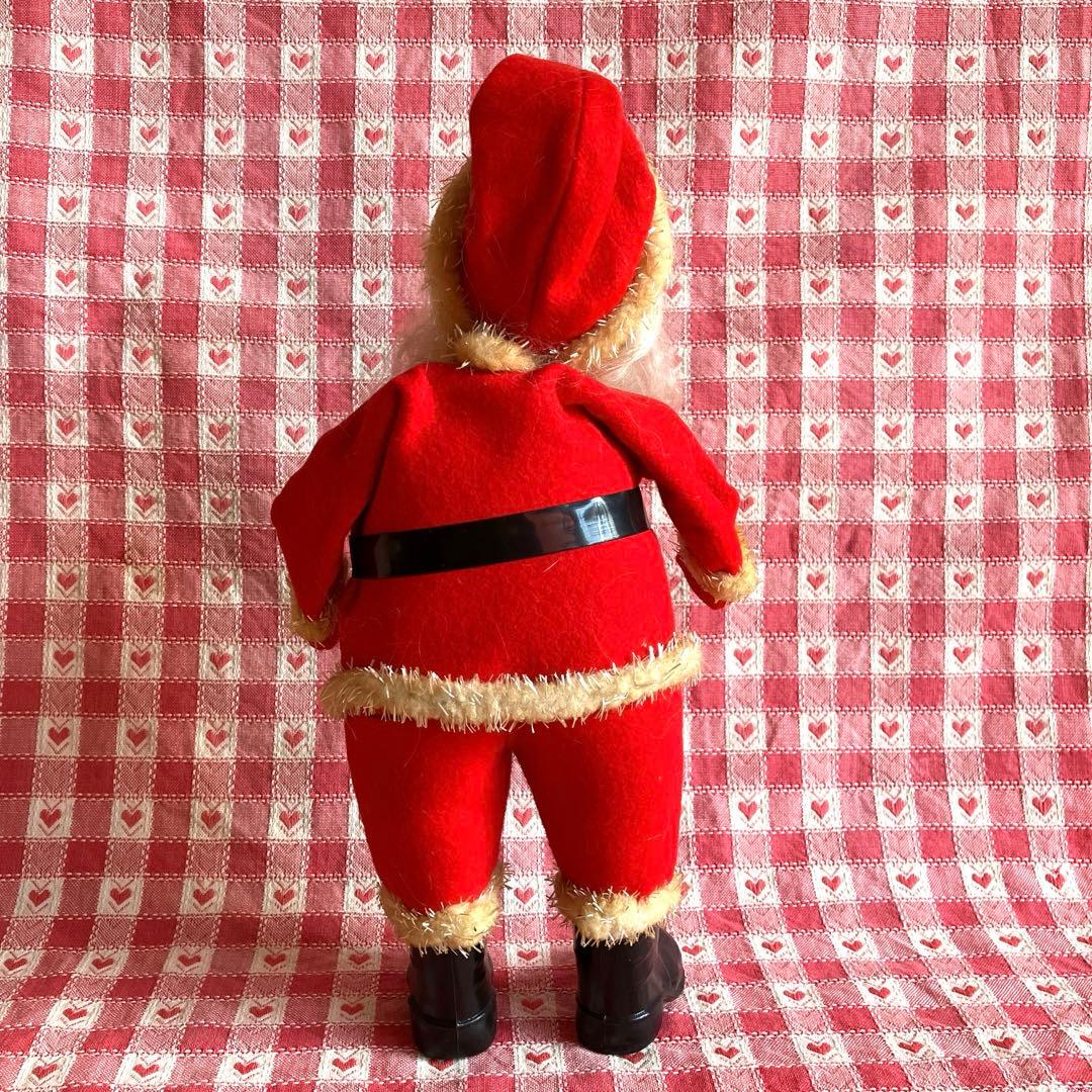 ヴィンテージ ラバーフェイス スタンデング サンタ人形 1950/60年代