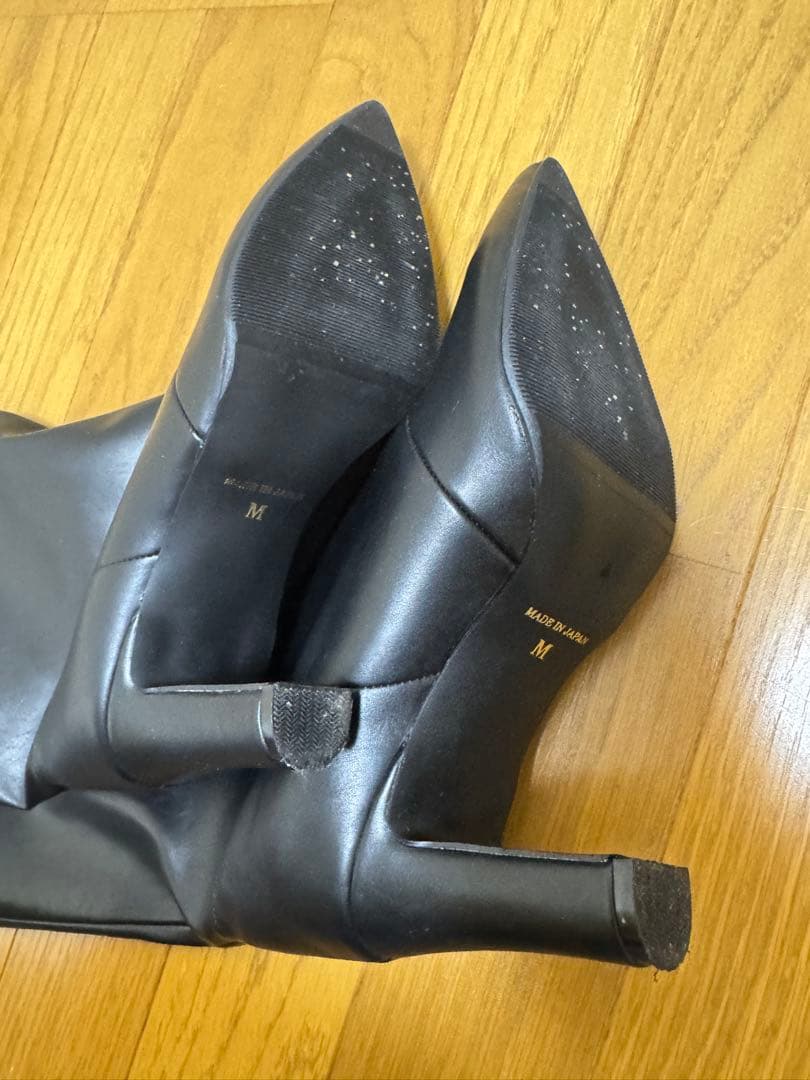 mamian ロングブーツ　Ｍサイズ　ブラック