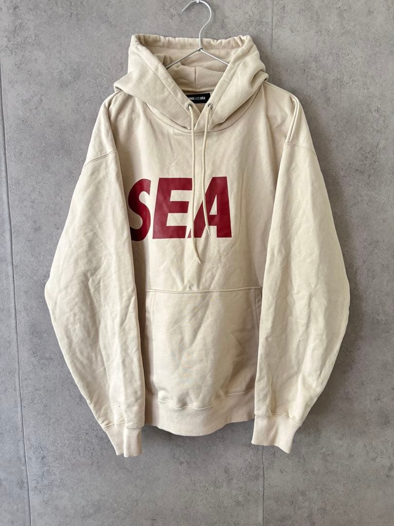 ウィンダンシー WIND AND SEA　ロゴプルオーバーパーカー